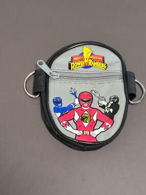 Vintage Mighty Morphin Power Rangers Bandai Coin Purse Fanny Pack 1994 Saban